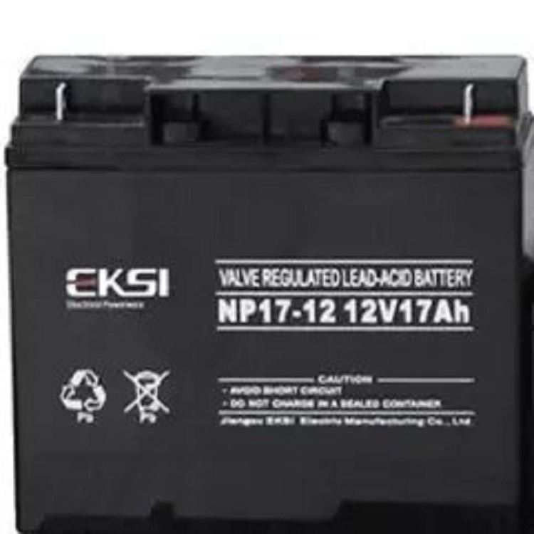 EKSI爱克赛蓄电池 12v17AH 监控设备 爱克赛NP17-12_监控设备_安防监控_安全防护_供应_工品联盟网