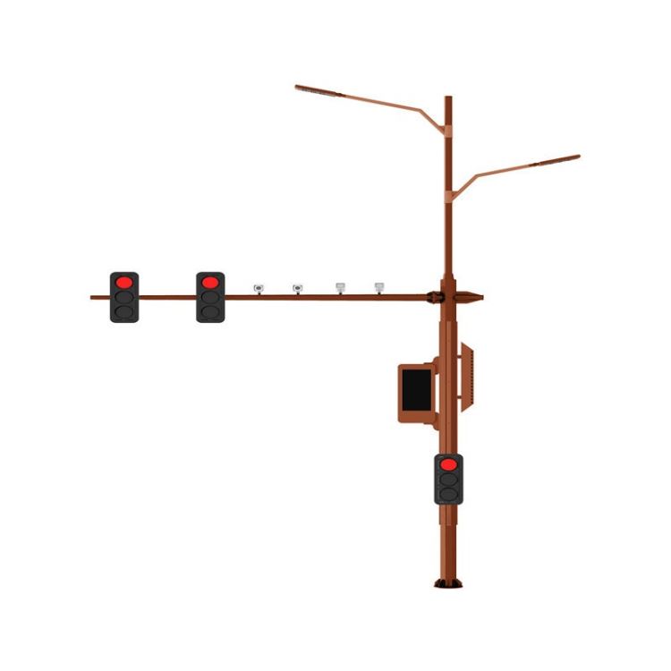 5G智慧交通路灯杆多杆合一 综合杆智慧杆合杆组合杆信号灯监控杆