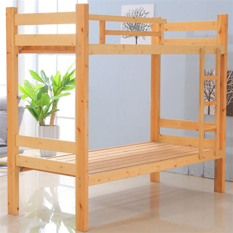 河南安阳简易木床双人床特价明式实木床实木床制作