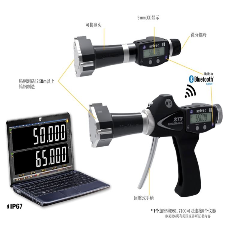 瑞士sylvac内径千分尺955.6114,数显三点内径千分尺_杠杆千分尺_千分尺_量具量仪_供应_工品联盟网