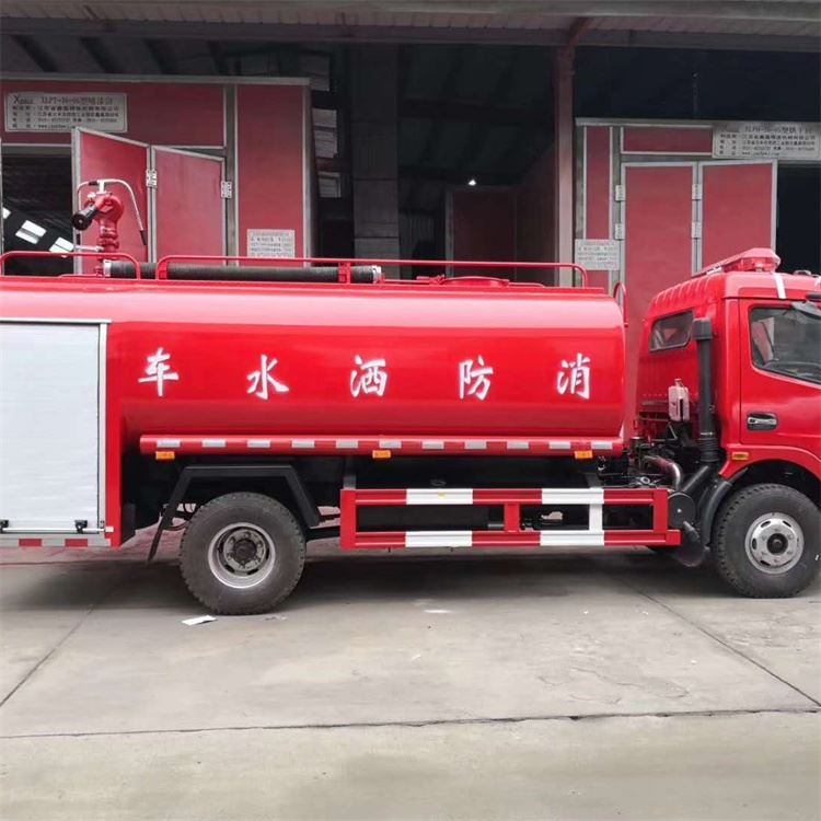 程力威小型5吨城市火灾救援车60米65米消防泵