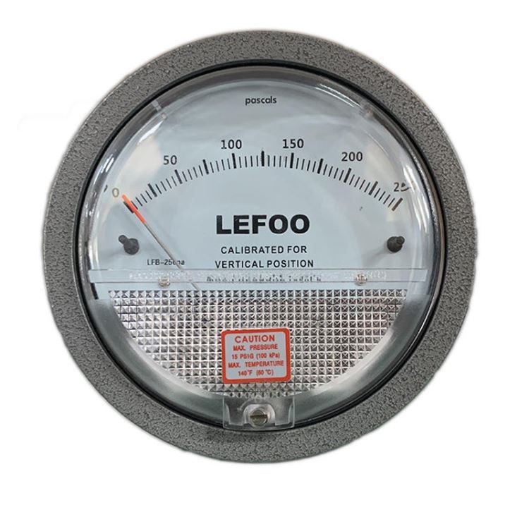 力夫LEFOO LFB微差压表0-60pa 无尘室机械式压差表 嵌入式圆盘指针压差计_差压表_压力仪表_仪器仪表_供应_工品联盟网