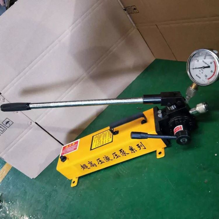 青海液压泵设备超高压手动液压泵 超高压手动泵压力表双作用 超高压液压油泵图片_压力表_压力仪表_仪器仪表_供应_工品联盟网