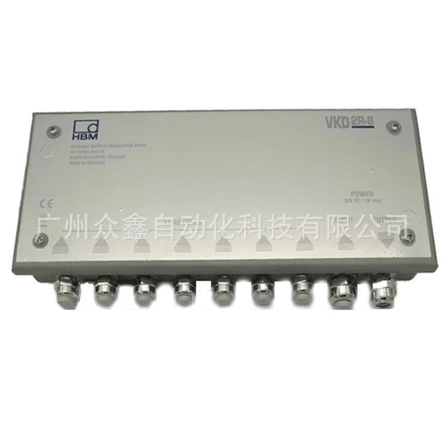 德国HBM接线盒VKD2R-8数字接线盒8孔不锈钢数字接线盒原装正品
