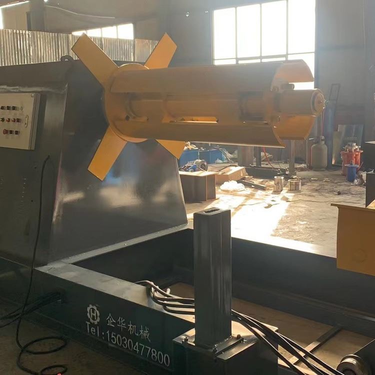 企华机械厂家 电动全自动开卷机 自动上料自动放料设备 自动涨紧放料机_钎料_焊接材料_焊接切割_供应_工品联盟网