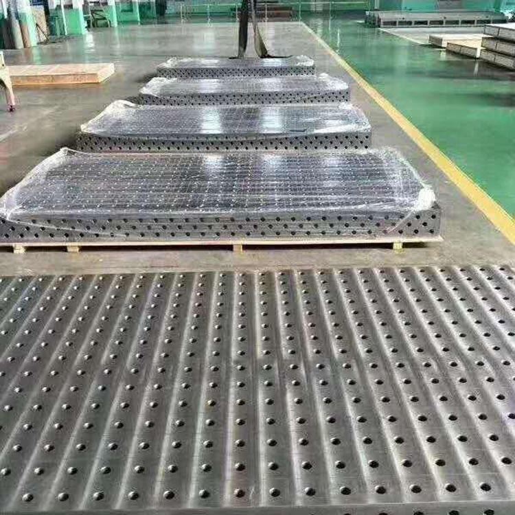 黑龙江三维焊接工作台 恒博铸业 焊接平板机器人工作台 多孔铸铁焊接平台 价位合理_焊接工作台_焊接辅助机具_焊接切割_供应_工品联盟网