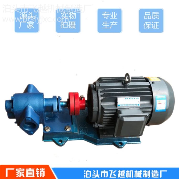 飞越生产销售齿轮泵 zyb-55 83.3小型齿轮泵 铸铁材质渣油泵    厂家供应齿轮泵 ZYB型渣油泵
