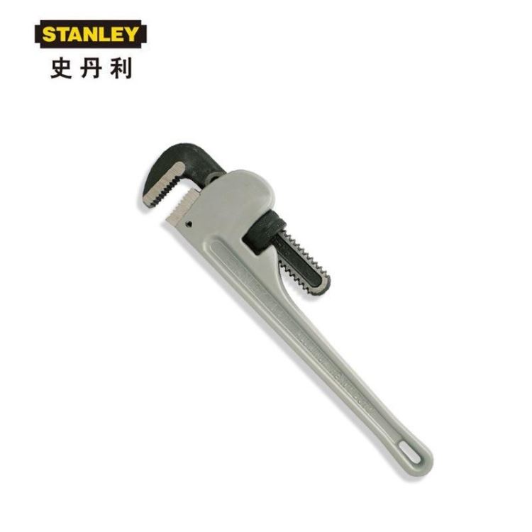 史丹利管子钳水管钳铝合金管钳10/12寸14寸18寸24/36/48寸84-451 STANLEY工具