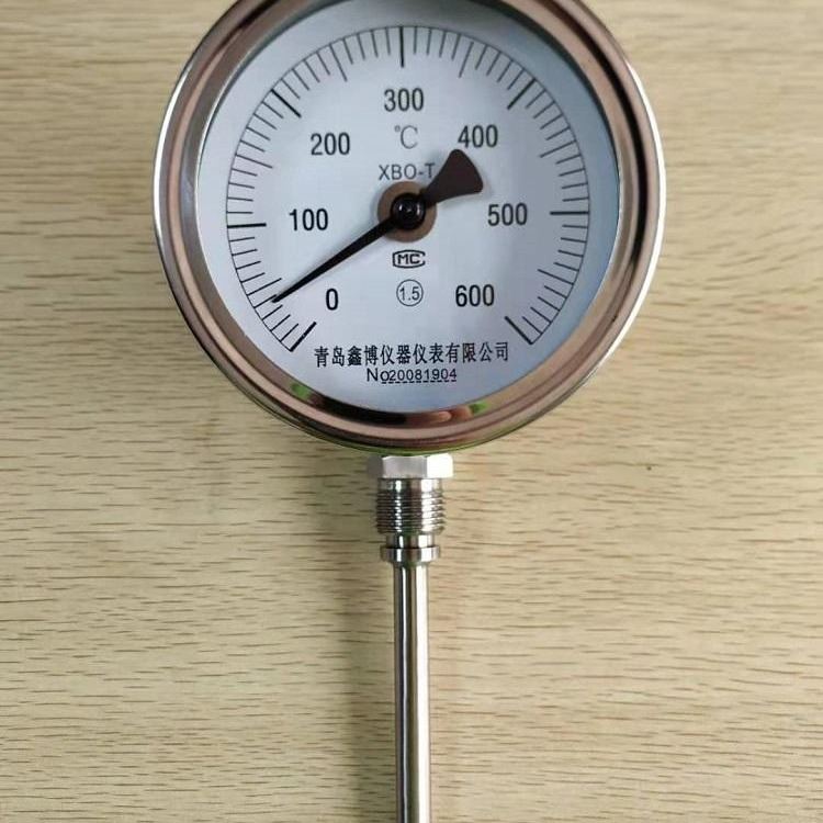 温度传感器 温度变送器 PT100 压力表 XBO双金属温度计 生产厂家 青岛鑫博