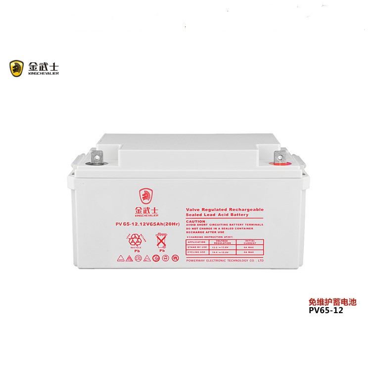 金武士蓄电池12V33AH免维护铅酸PV33-12UPS/EPS应急灯免维护电瓶