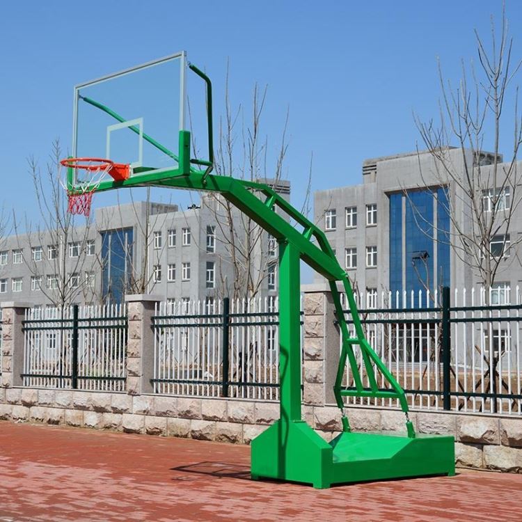 户外成人移动平箱篮球架 通奥 凹箱学校篮球架 移动箱式篮球架