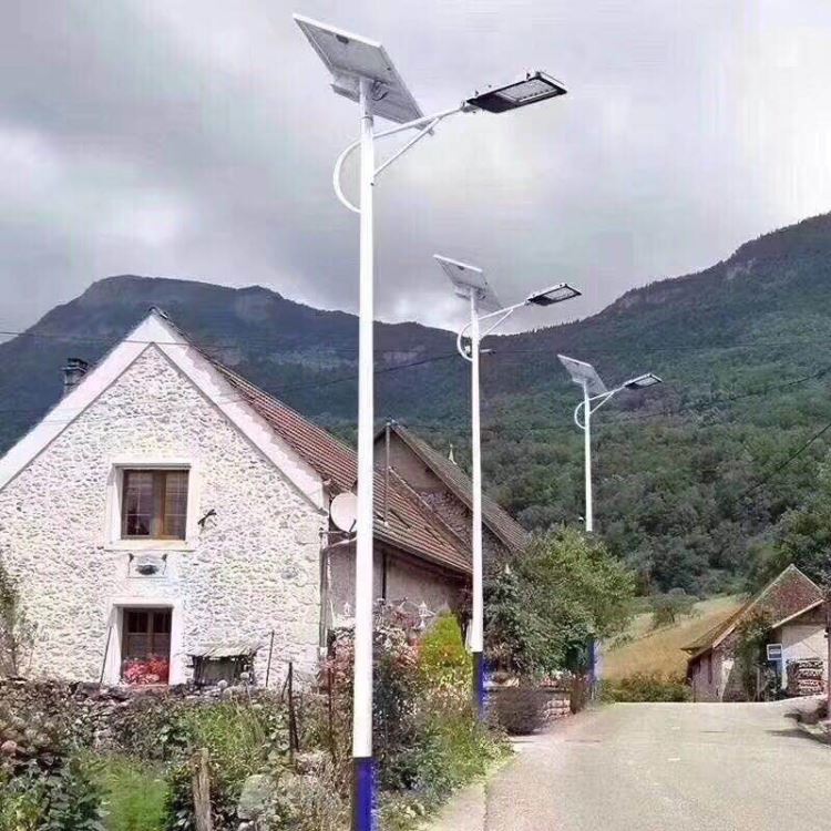 建德路灯厂家生产生产农村建设路灯50瓦60瓦70瓦路灯太阳能路灯全国上门安装朝旭路灯工程