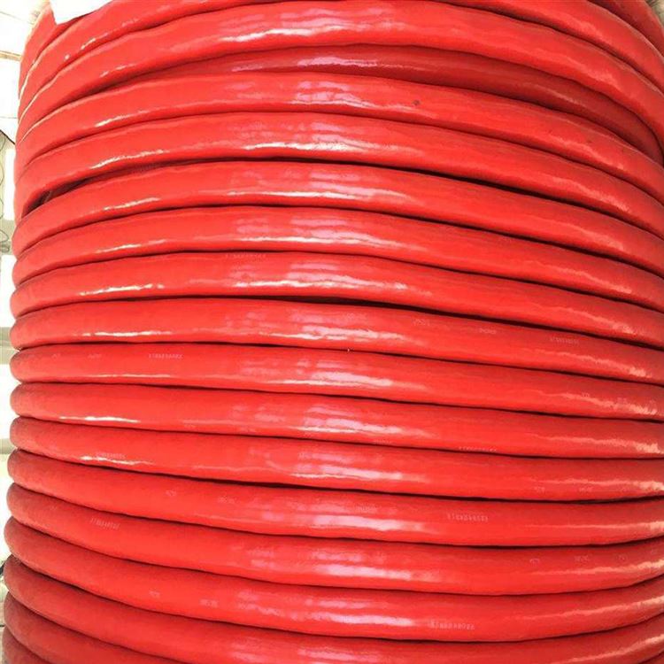 4平方硅橡胶耐高压电线 红色吊篮电线 长峰 防爆电缆厂家 厂家热卖