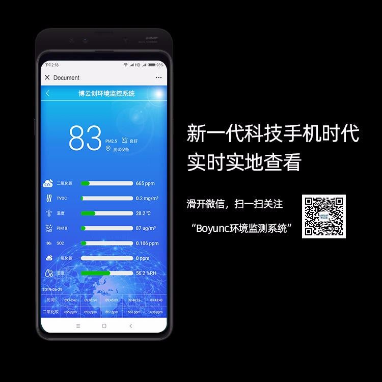 空气质量检测仪 手机APP在线监测 大气环境PM2.5甲醛多参数_空气质量检测仪气_环境测量仪表_仪器仪表_供应_工品联盟网