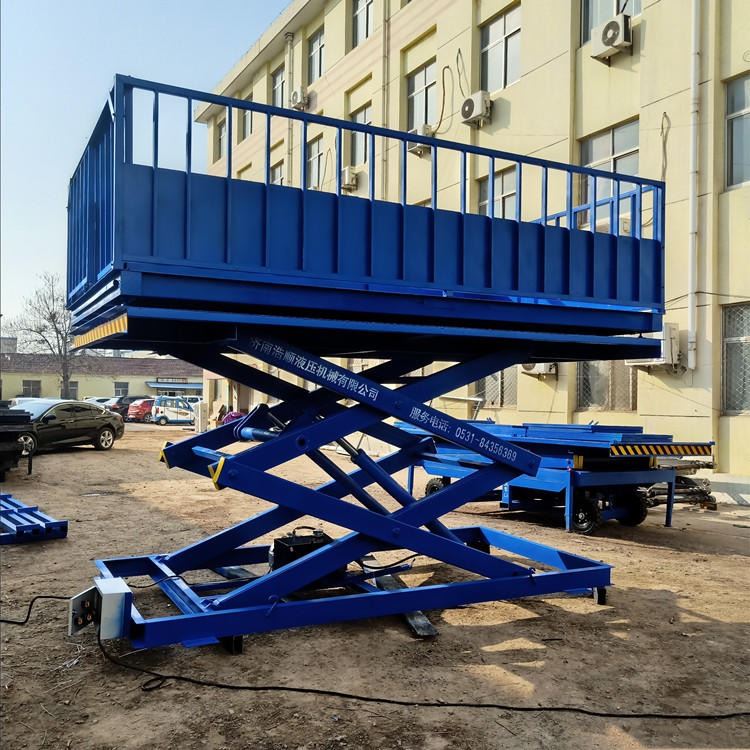 浩顺升降机械厂家生产定制固定/移动式畜牧养殖称重式装卸猪升降平台_压实机械_工程建筑机械_机械设备_供应_工品联盟网