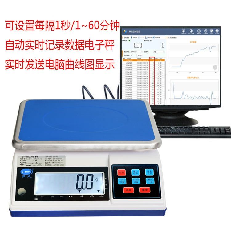 JW-A1测试重量连续变化电子秤 实验室样品检测电子桌称 连续称重磅秤_实验室大褂_身体防护_个人防护_供应_工品联盟网