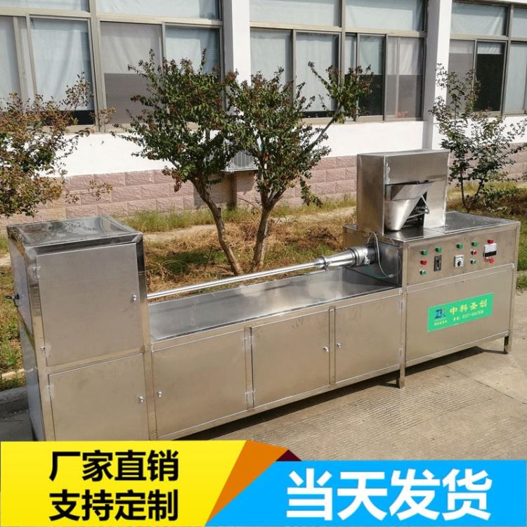 鹤岗千张商用不锈钢素鸡机 商用大型全自动做豆腐卷机厂家