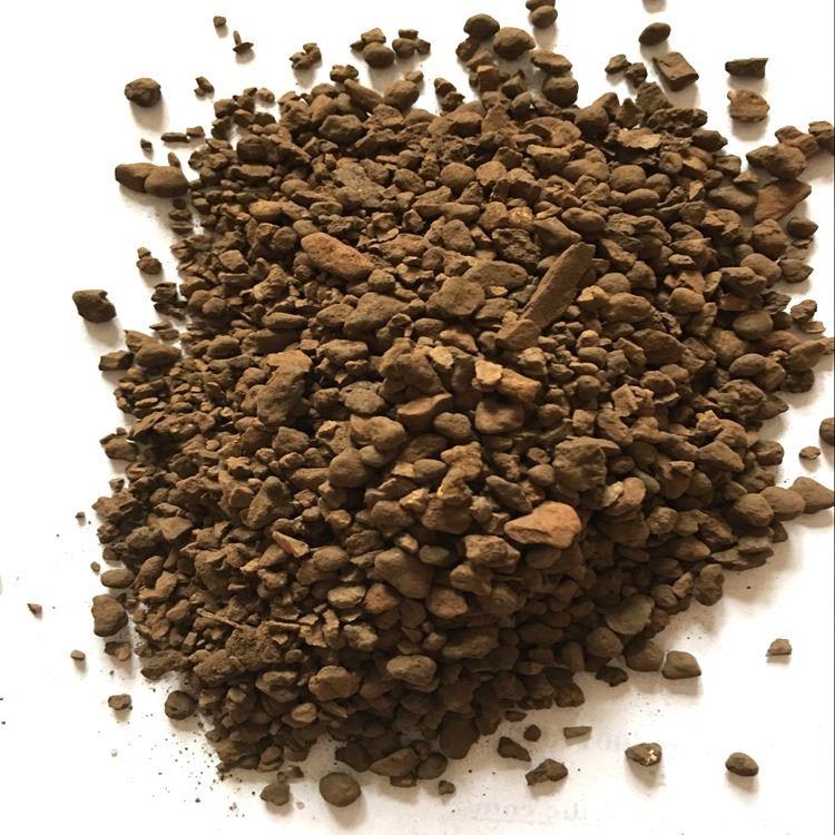 净水锰砂滤料 天然锰矿砂 特俐2-4规格除铁除锰滤料 二价铁转化成三价铁的催化剂