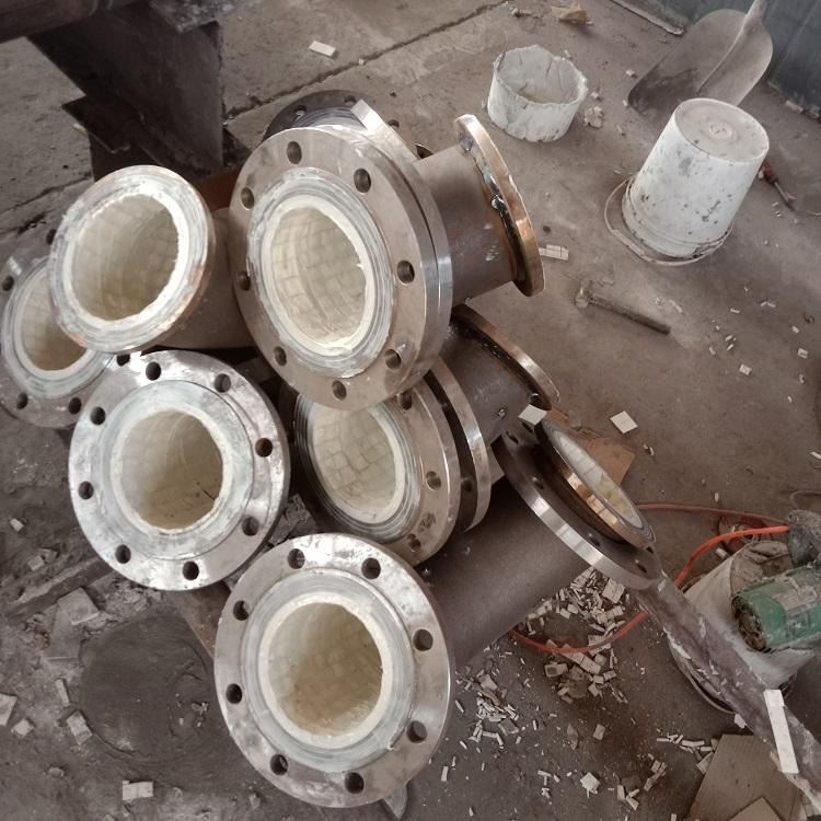 DN300陶瓷复合耐磨三通 内衬陶瓷复合耐磨管 陶瓷复合弯头 耐磨弯头 腾泰耐磨管件管道实体生产厂家_耐磨管件_软管及配件_五金工具_供应_工品联盟网