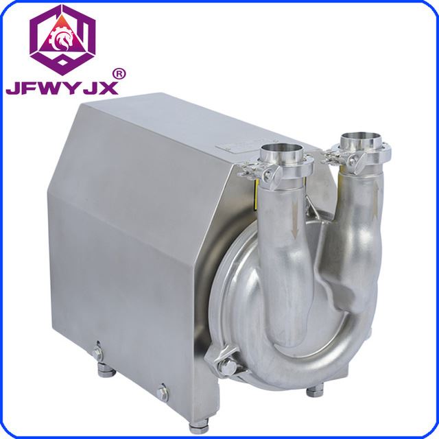 不锈钢卫生级耐腐蚀自吸泵 化工自吸泵 CIP回程泵 耐高温自吸泵