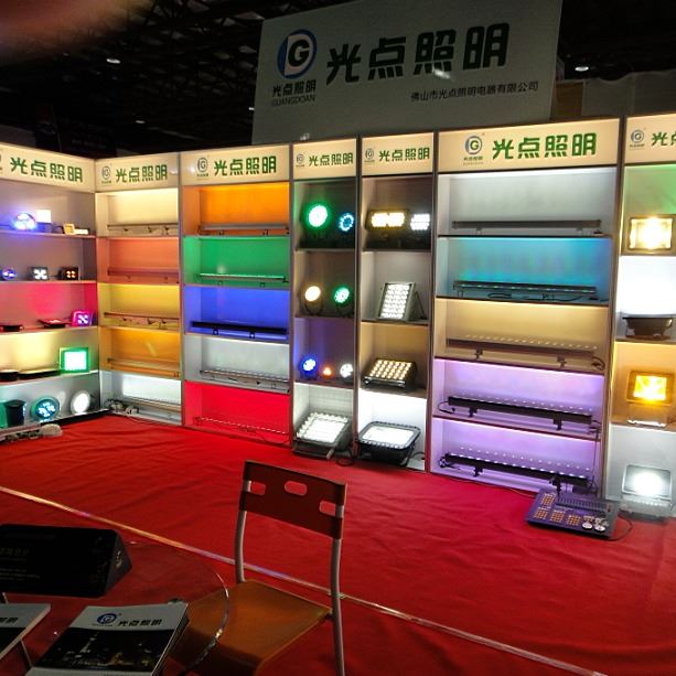 溶洞景观亮化灯光照明器具供应商佛山光点照明 双调投光灯 染色射灯 色温RGB和2200-6500K型号GD-TD18_射灯_室内灯具_工业照明_供应_工品联盟网