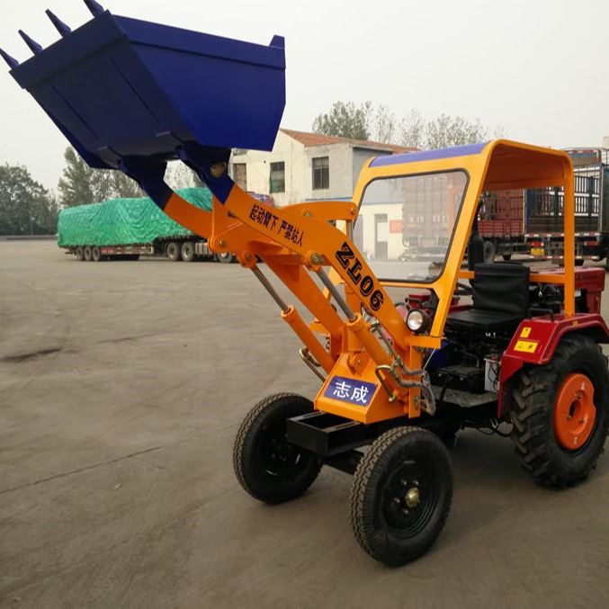新款农用工程铲车 单缸小型轮式装载机 全新ZL06型推土机 志成铲运机直销_推土机_工程建筑机械_机械设备_供应_工品联盟网