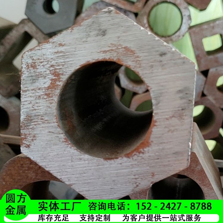 圆方大量生产Q355b q345b 20# 40cr 42crmo 45#异型钢管 冷拔退火非标异型管