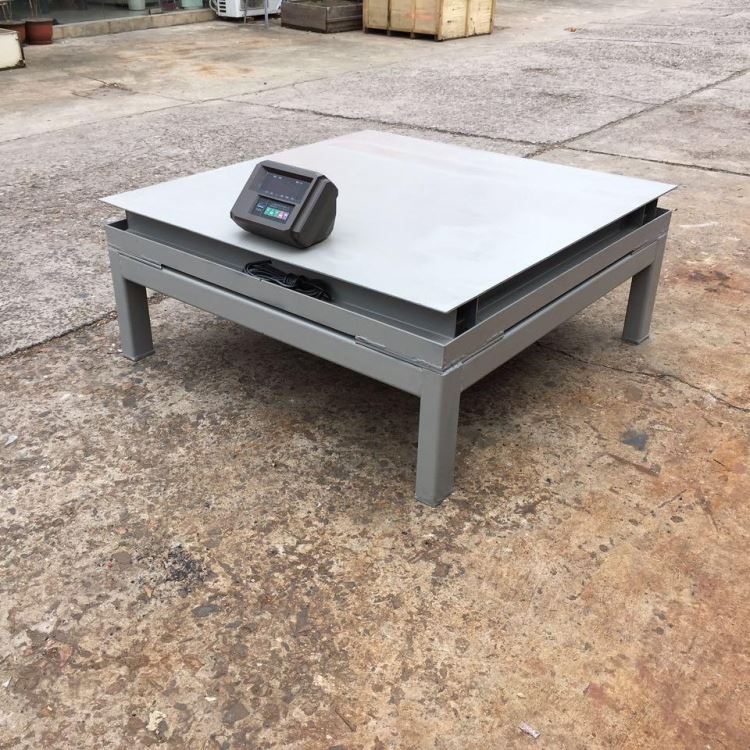 5吨带打印槽钢地磅 5t小地磅厂 汉衡5吨电子磅秤1乘1米_槽钢_型材_冶金矿产_供应_工品联盟网