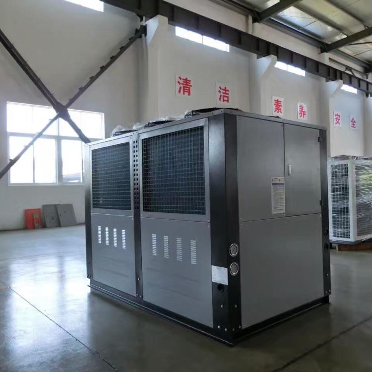 建德冷水机厂家供应螺杆式冷冻机 QJ-10HP风冷式低温冰水机 琴江防爆工业冷却机价格