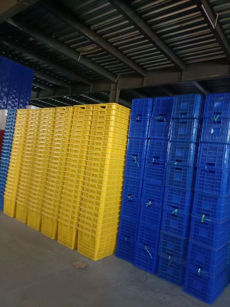 吉奥加大加厚分类长方形瓜果塑料周转箱工厂直营