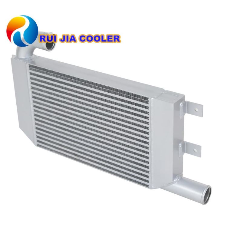 睿佳 生产冷凝器 加热盘管散热器 表冷器 铜管串铝片冷凝器