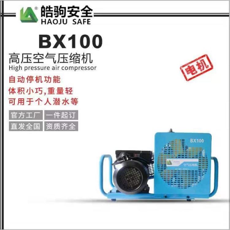 皓驹BX100空气呼吸器充气泵，上海高压空气压缩机厂家，空气呼吸器充填泵，30MPA空气压缩机，空气填充泵，气瓶充气泵_空压机_通用设备_实验室用品_供应_工品联盟网