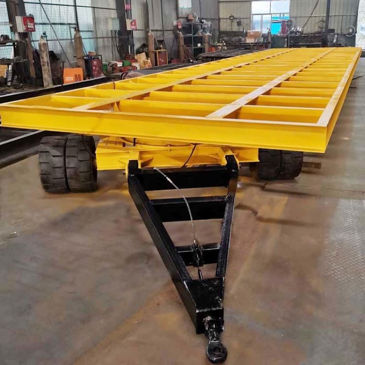 创硕 重型工具拖车  35吨牵引挂车 厂区货物运输平板拖车 CSPC-35