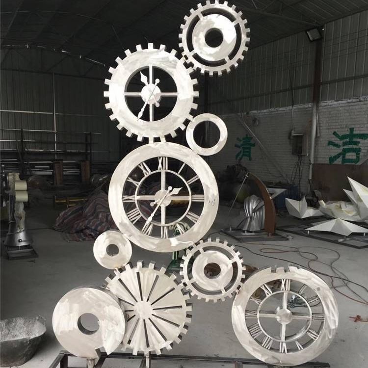 不锈钢齿轮雕塑 工业主题雕塑 不锈钢雕塑制作 唐韵园林_齿轮齿条_动力传动_五金工具_供应_工品联盟网