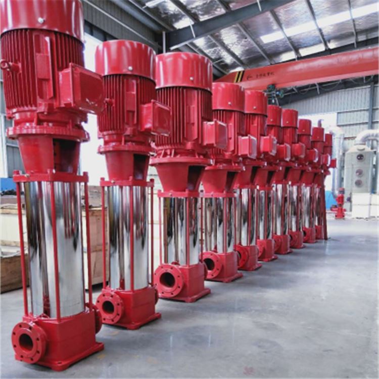 立式多级消防泵 XBD立式消防泵不阻塞 多级立式消防泵 上海贝德泵业
