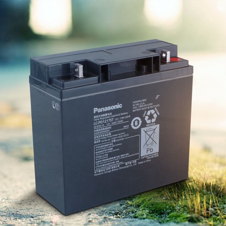 松下蓄电池 12v17ah LC-PD1217ST免维护蓄电池 UPS电源 消防 医疗 直流屏专用