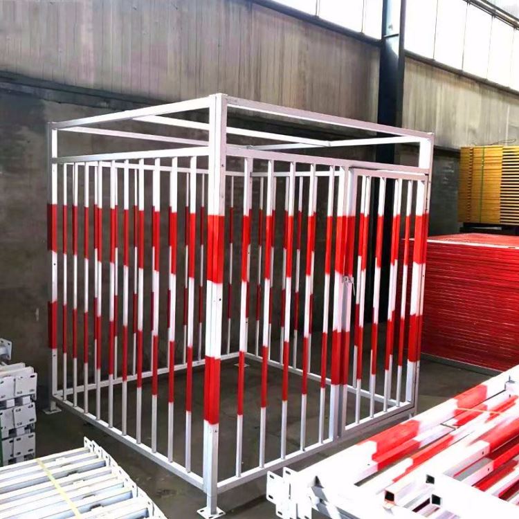 施工配电箱防护棚工地临时一级二级配电箱防护栏配电箱防护栏峰尚安