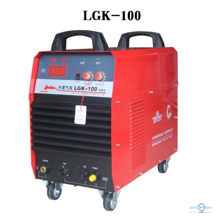 内置气泵空气等离子切割机LGK-6380100 380V工业级内置空压机