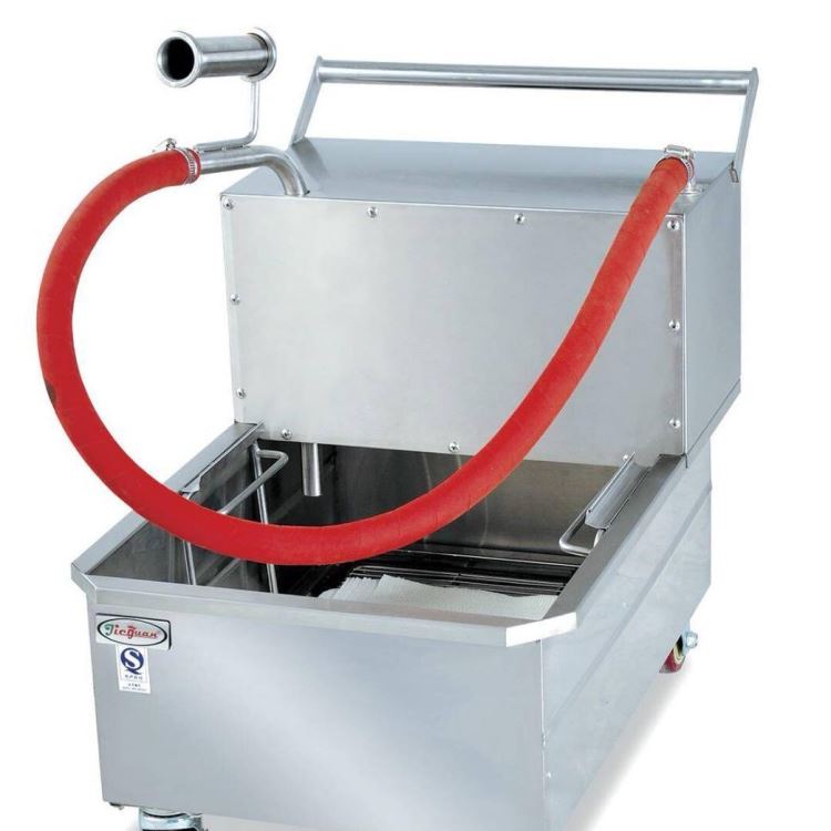 杰冠LU-400滤油车 商用滤油机 高温油炸食用油过滤机器