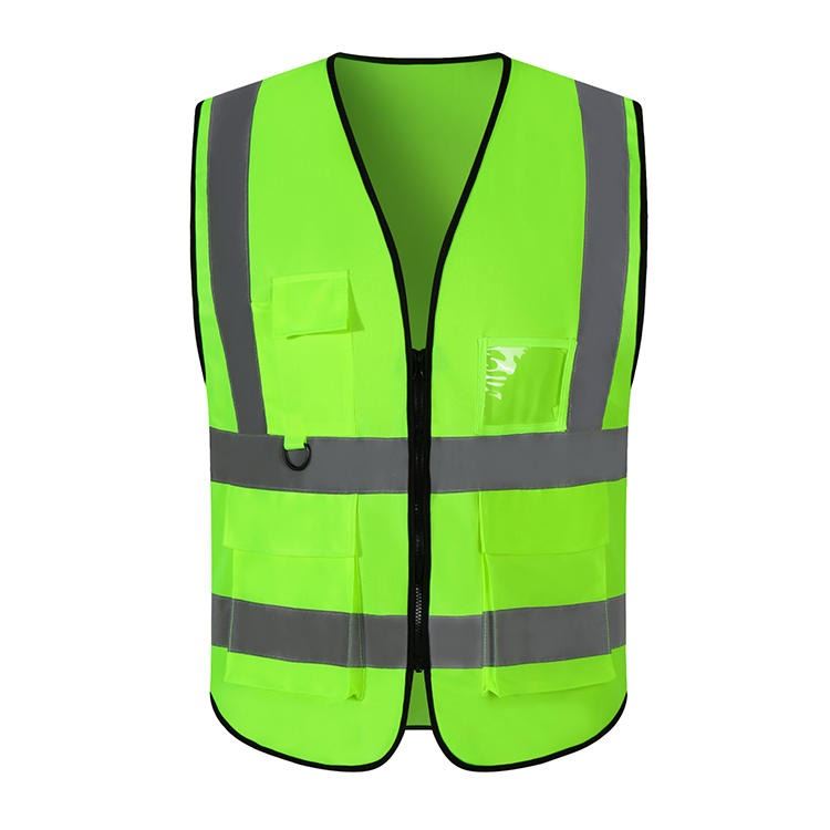 反光背心施工程荧光环卫工人马甲交通警示安全衣服汽车用夜间外套