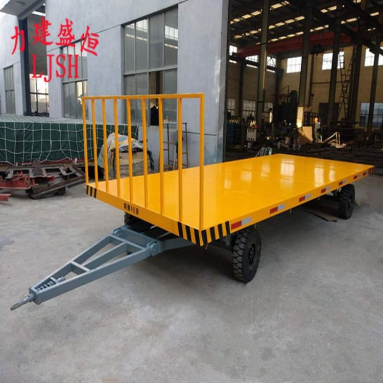 定制叉车牵引平板车 拖拉机牵引平板拖车 厂区转运车 车间搬运车 1-50吨转运拖车_搬运车_搬运设备_搬运存储包装_供应_工品联盟网