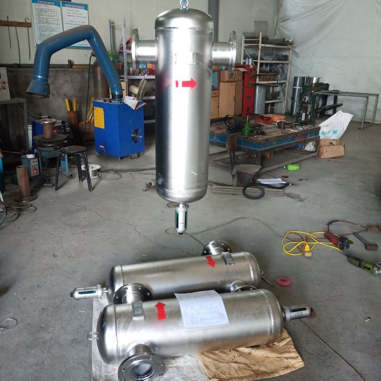 迈特生产精密滤芯式DN400空压机油水分离器 厂家直销