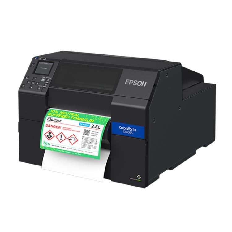 Epson/爱普生小批量 多批次彩色标签打印机CW-C6530P