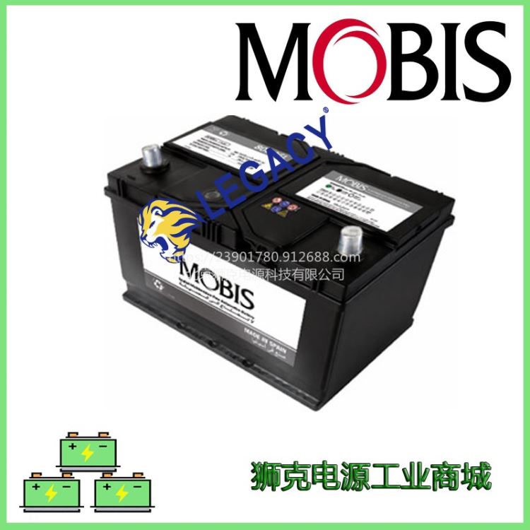 韩国 MOBIS 蓄电池N-200 柴油发电机组12V 225AH 1100A启动电瓶