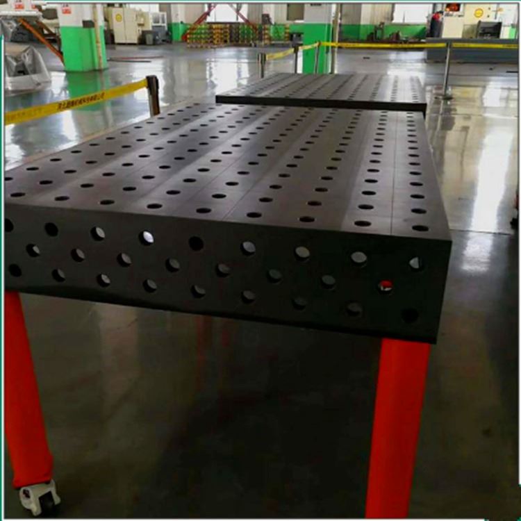 宏泊机械 厂家现货直供 各种规格铸铁三维柔性焊接平台 三维焊接工作台