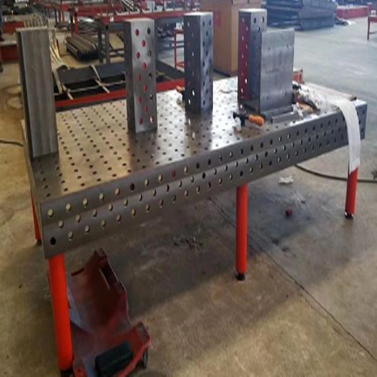 宏泊机械 专业生产三维柔性焊接平台 三维焊接工装 三维焊接工作台