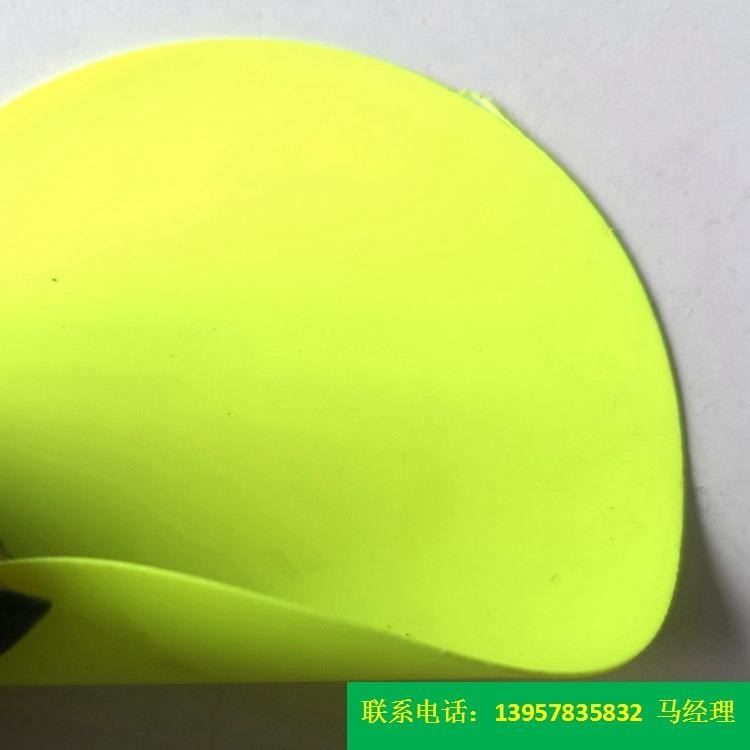 直销型号KQD-A-301PVC防护服面料荧光绿色PVC夹网布、各种夾网布、消防料防护服料荧光消防布