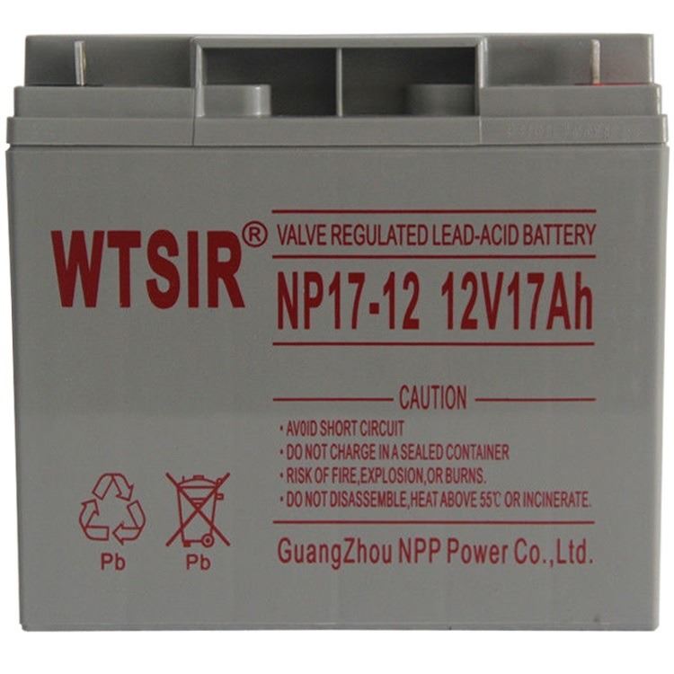WTSIR威特蓄电池12V17AH 监控设备 威特NP17-12
