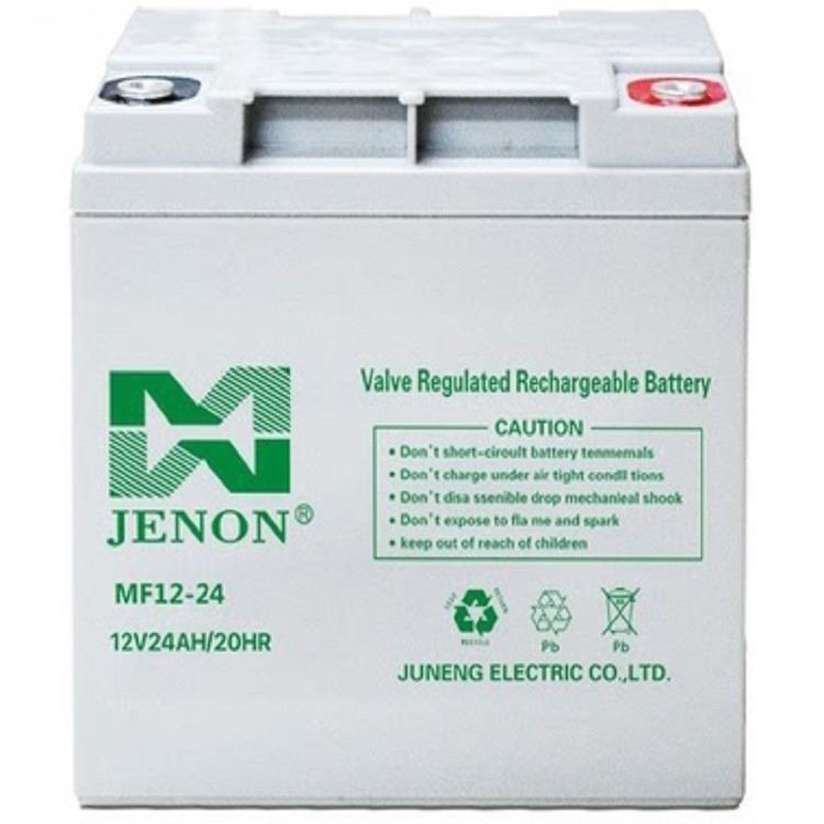 JENON聚能蓄电池12V24AH 监控设备 聚能NP24-12