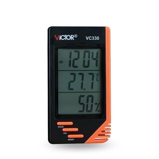 Victor胜利 数字温湿度计 VC330 家用便携温湿度表 小巧型 手持温湿度计 详情电话联系